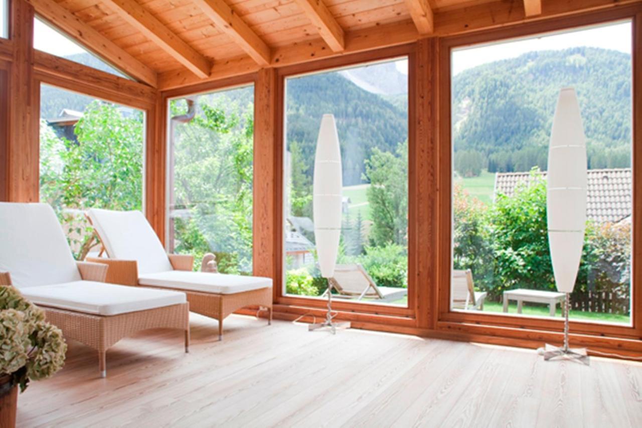 Hotel Strobl Sexten Bagian luar foto
