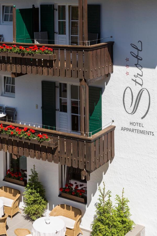 Hotel Strobl Sexten Bagian luar foto