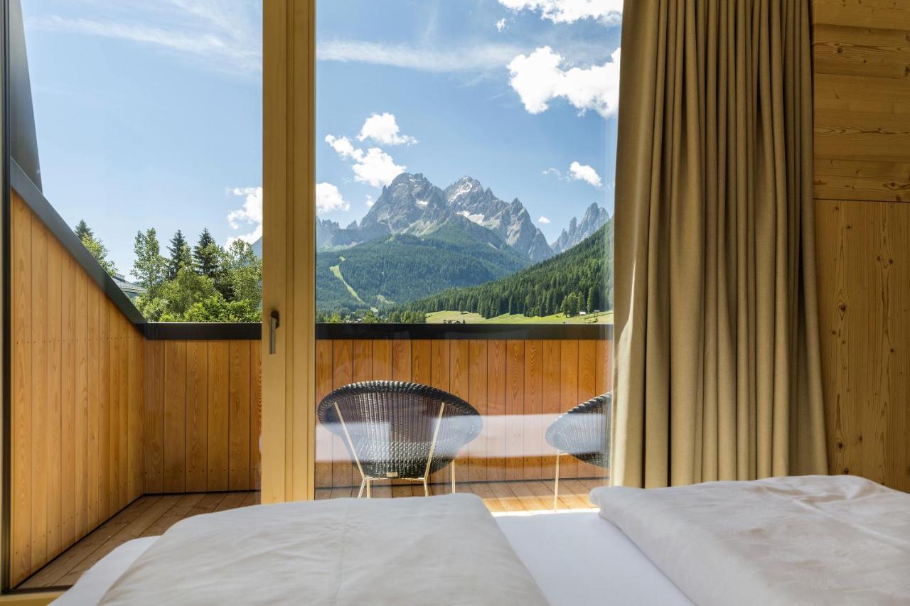 Hotel Strobl Sexten Bagian luar foto