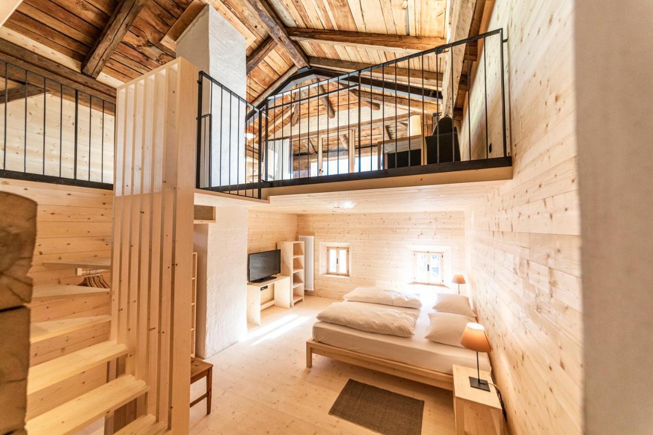 Hotel Strobl Sexten Bagian luar foto