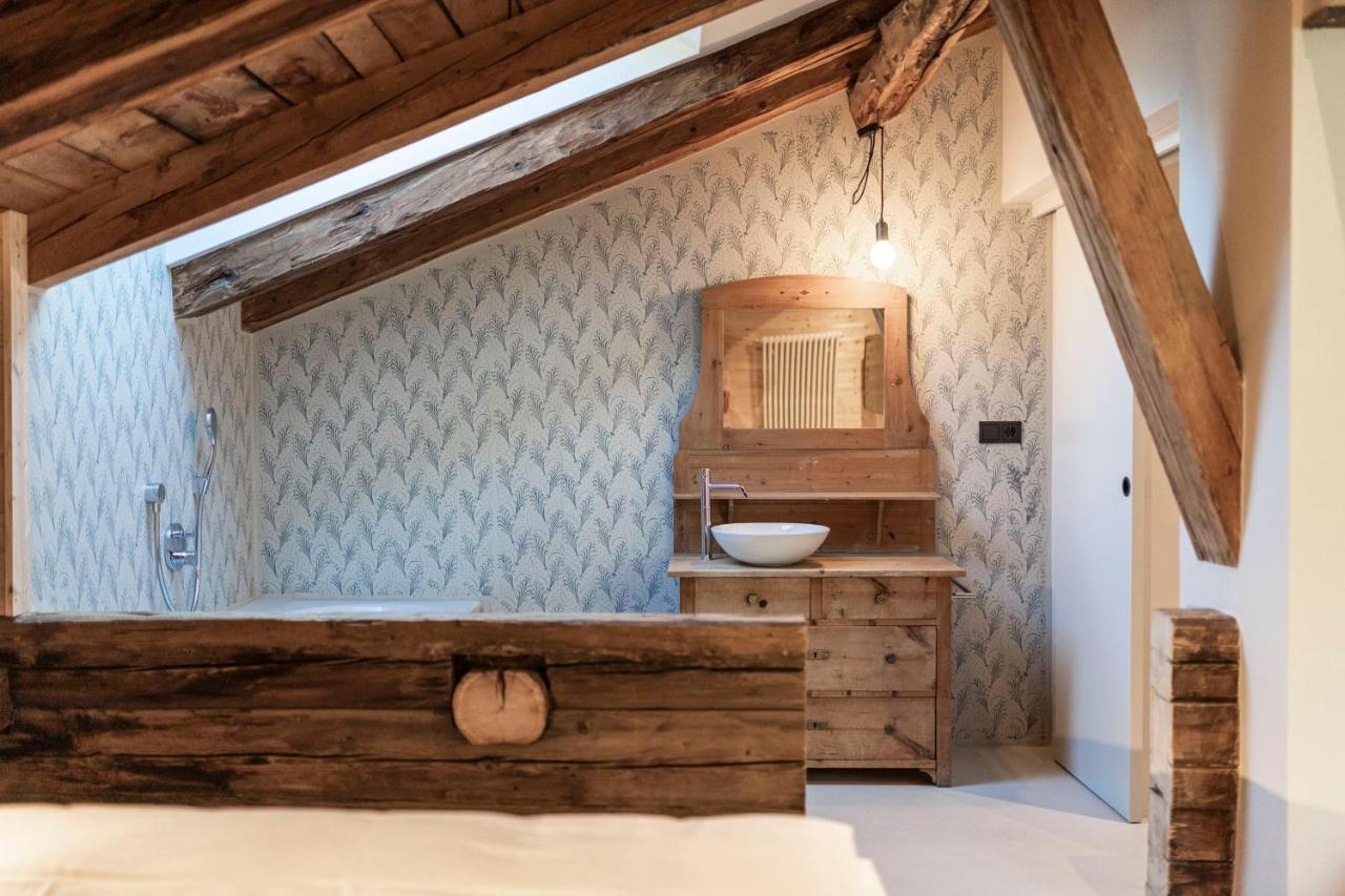 Hotel Strobl Sexten Bagian luar foto